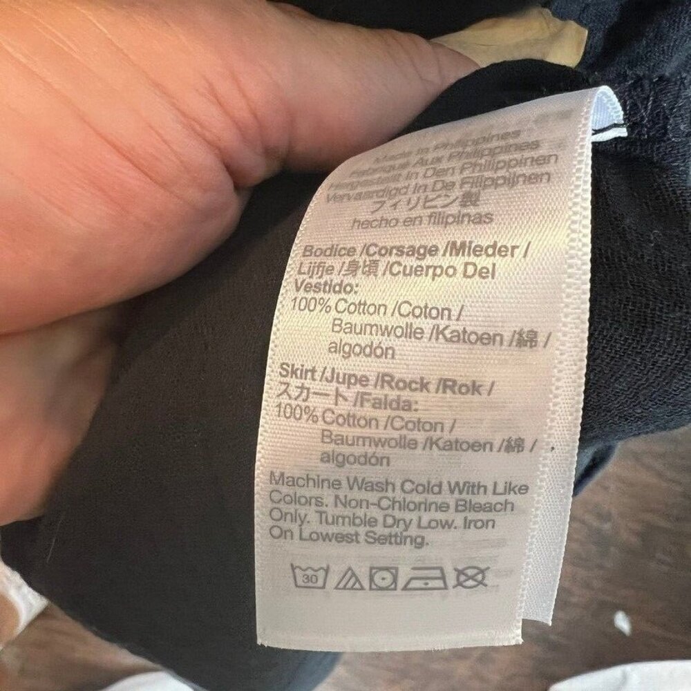 Madewell $98 Knit Tank Midi Dress in Black Size XS NK516 - Picture 7 of 9